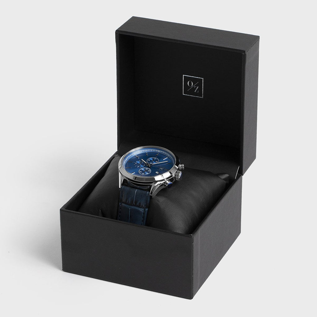 The Sovereign: Luxury Chronograph Leather Watch