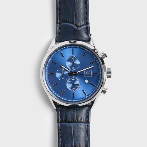 The Sovereign: Luxury Chronograph Leather Watch