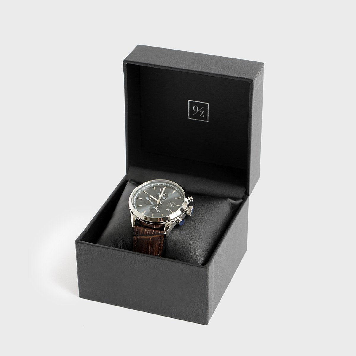 The Sovereign: Luxury Chronograph Leather Watch
