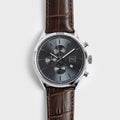 The Sovereign: Luxury Chronograph Leather Watch