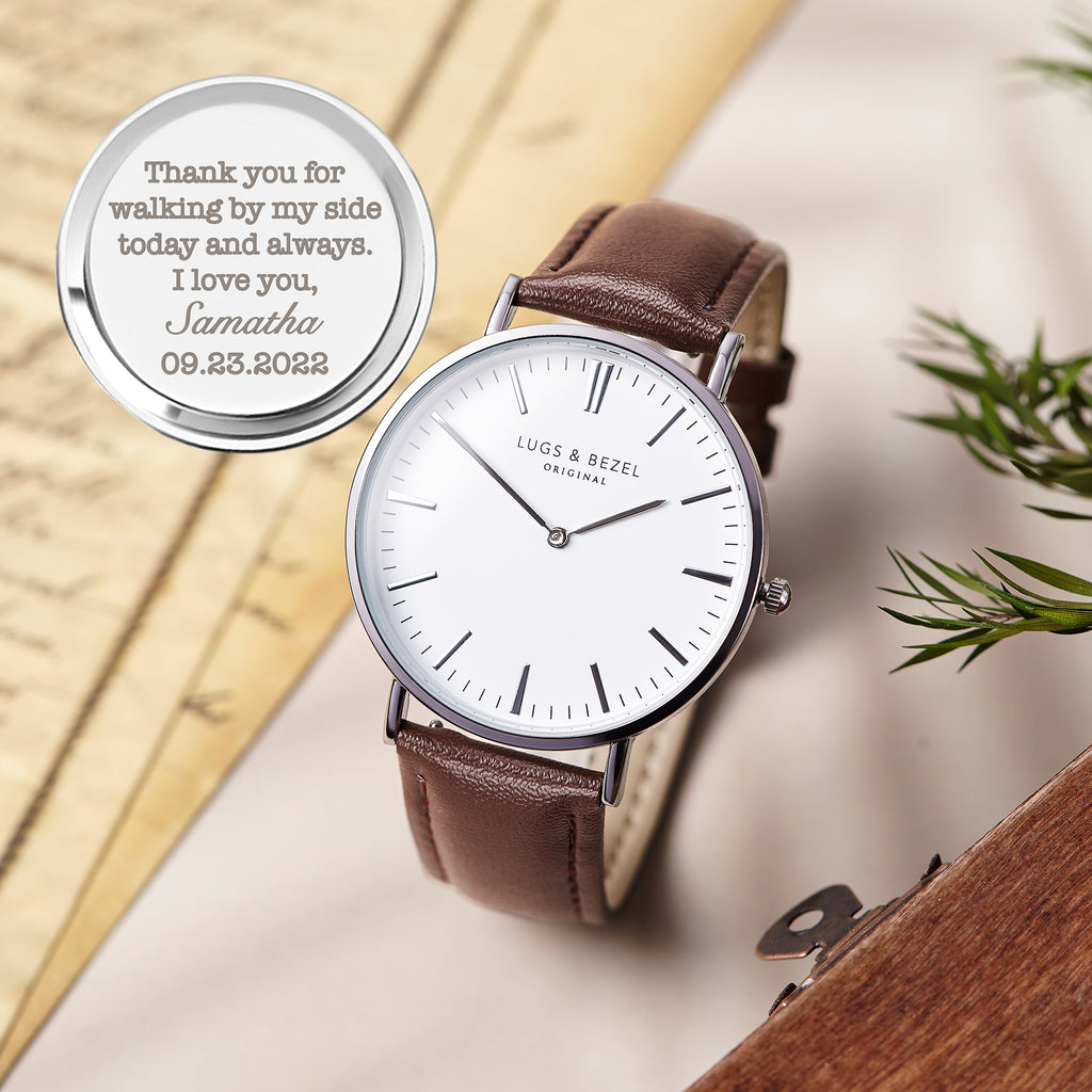 Personalized Engraved Men's Statement Watch