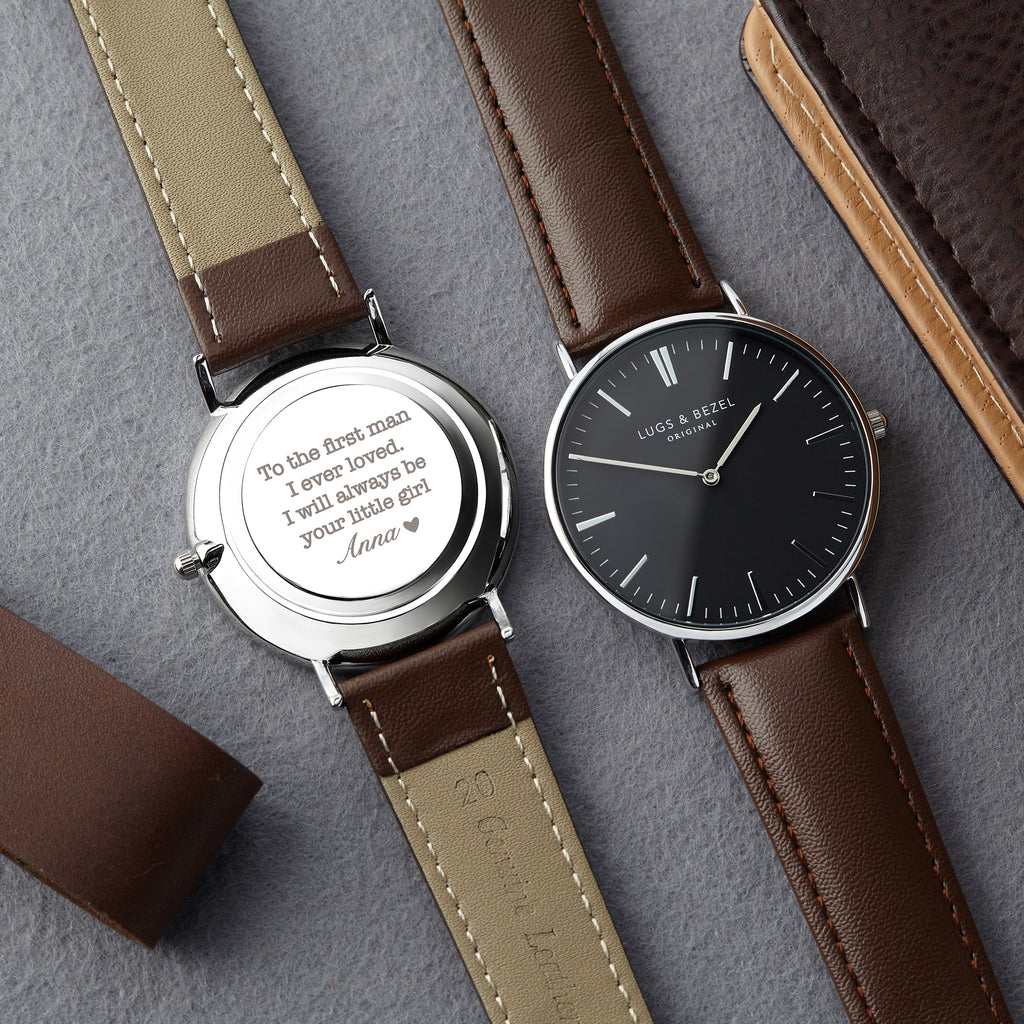Personalized Engraved Men's Statement Watch